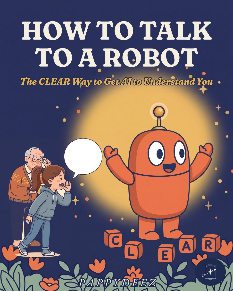 How to Talk to a Robot — The CLEAR Way to Get AI to Understand You cover