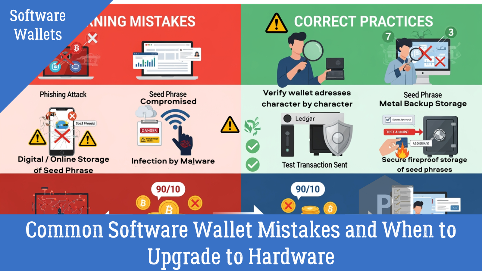 Common Software Wallet Mistakes and When to Upgrade to Hardware